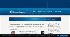 Desktop Screenshot of generaringresos.com