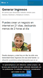 Mobile Screenshot of generaringresos.com